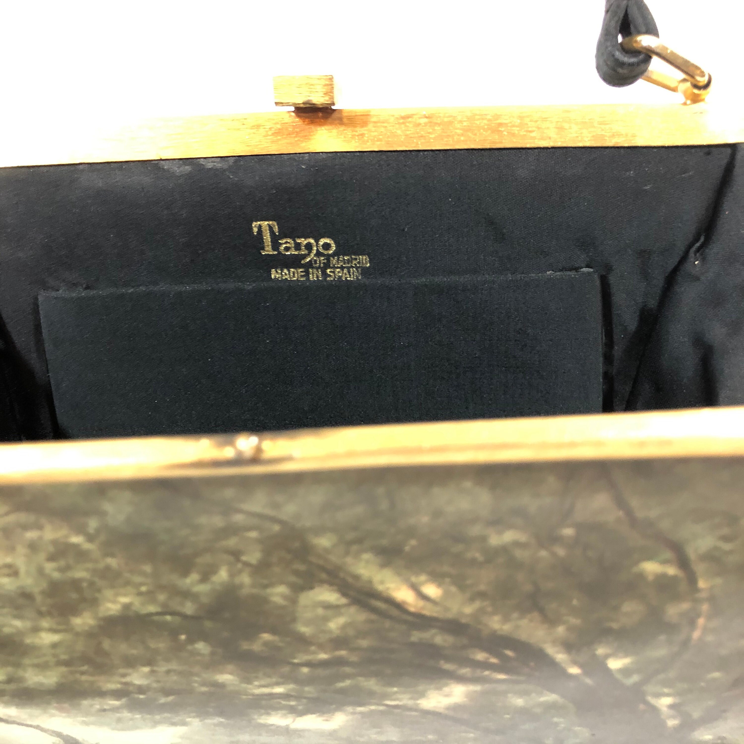 50s top handle bag, Vintage 1950s handbag, Tano of Madrid Purse