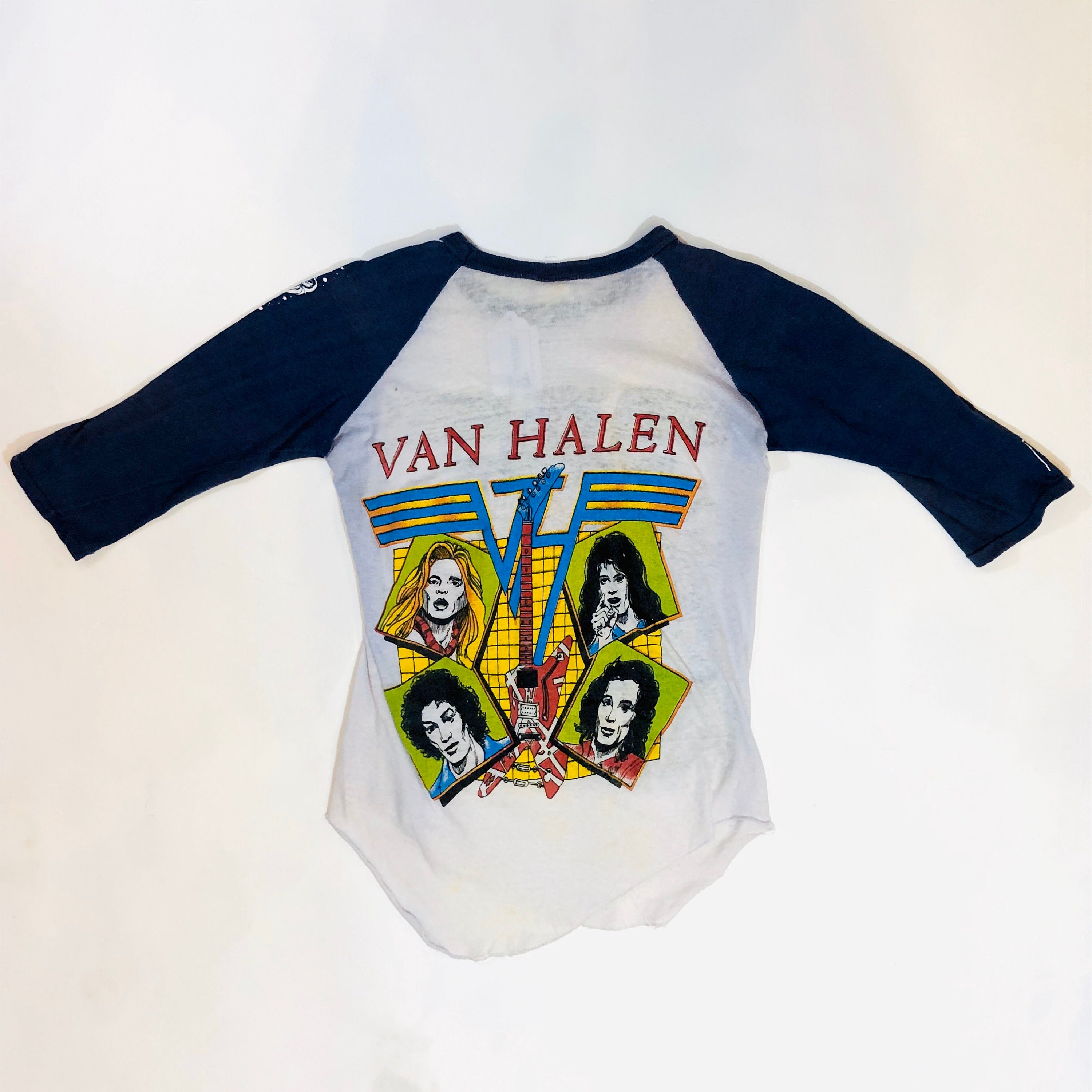 van halen baseball tee
