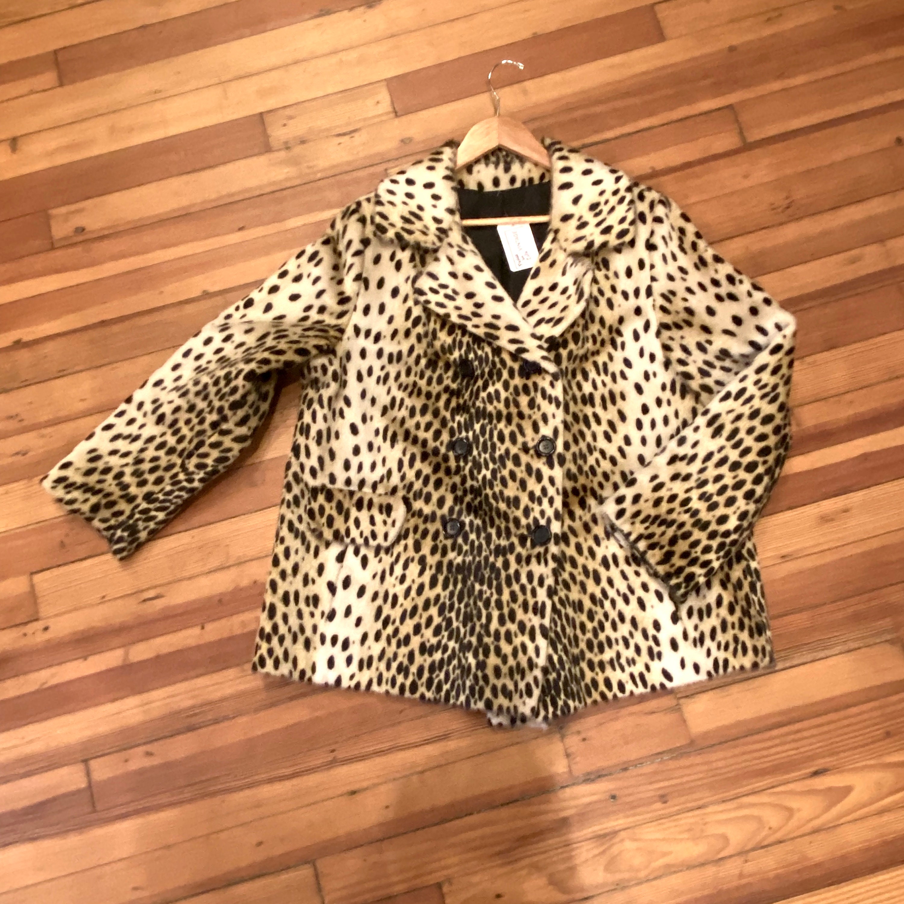 Miss selfridge leopard print coat cheap