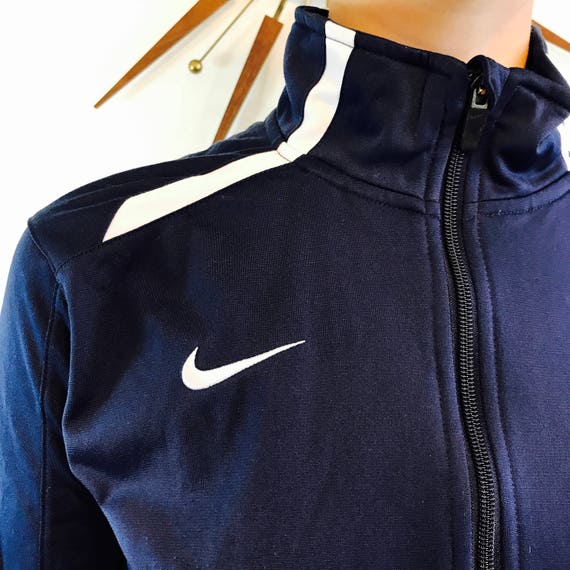 NIKE Tracksuit, 90s Girls Trackies, Navy Blue tra… - image 9