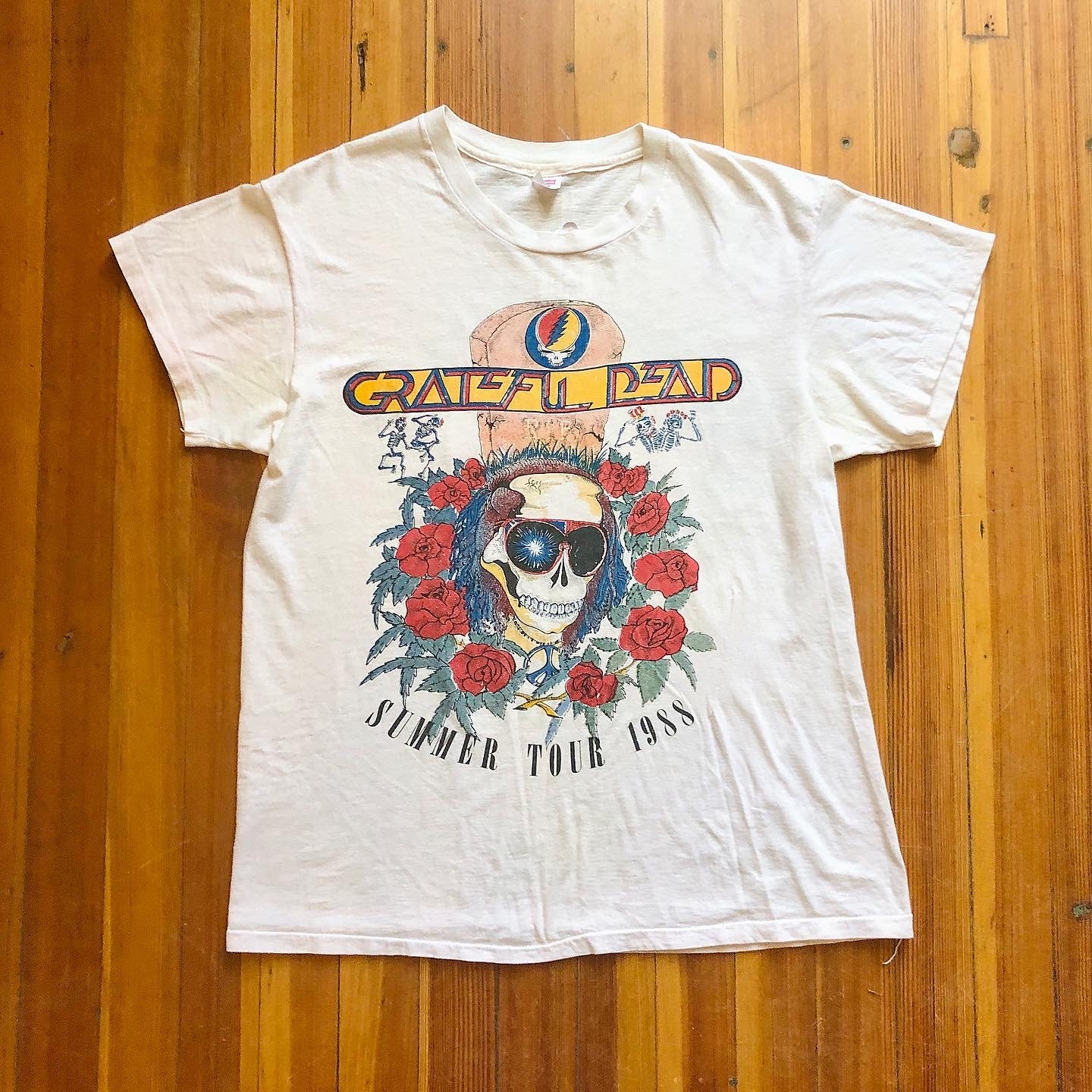 80s Grateful Dead t-shirt, The Grateful Dead 1988 Summer 80s Grateful Dead t-shirt, The Grateful Dead 1988 Summer