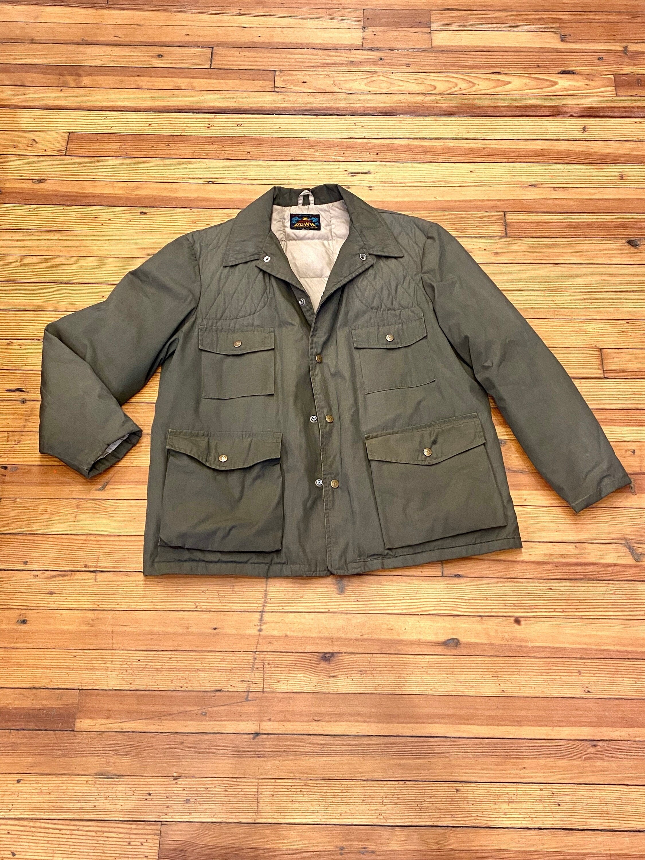 Vintage 60s Original Bauer DOWN Mens Sportsman Jacket, 1960s Vintage 60s Original Bauer DOWN Mens Sportsman Jacket, 1960s