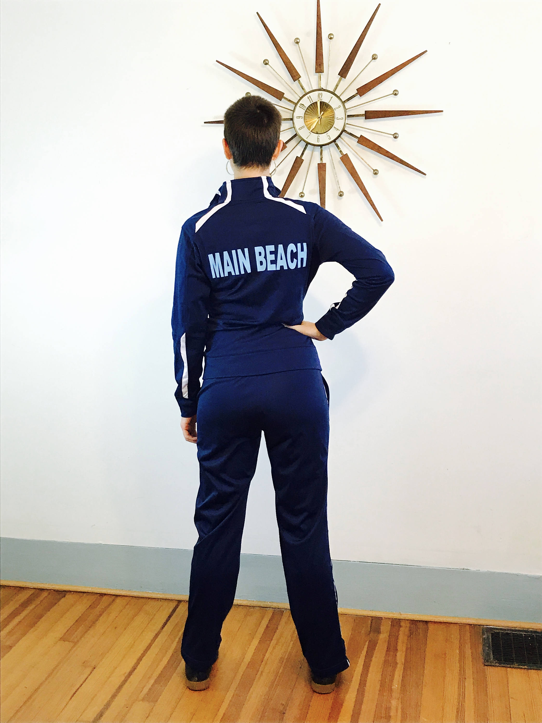 NIKE Tracksuit, 90s Girls Trackies, Navy Blue tracksuit, Track Jacket, Track Pants, Volleyball