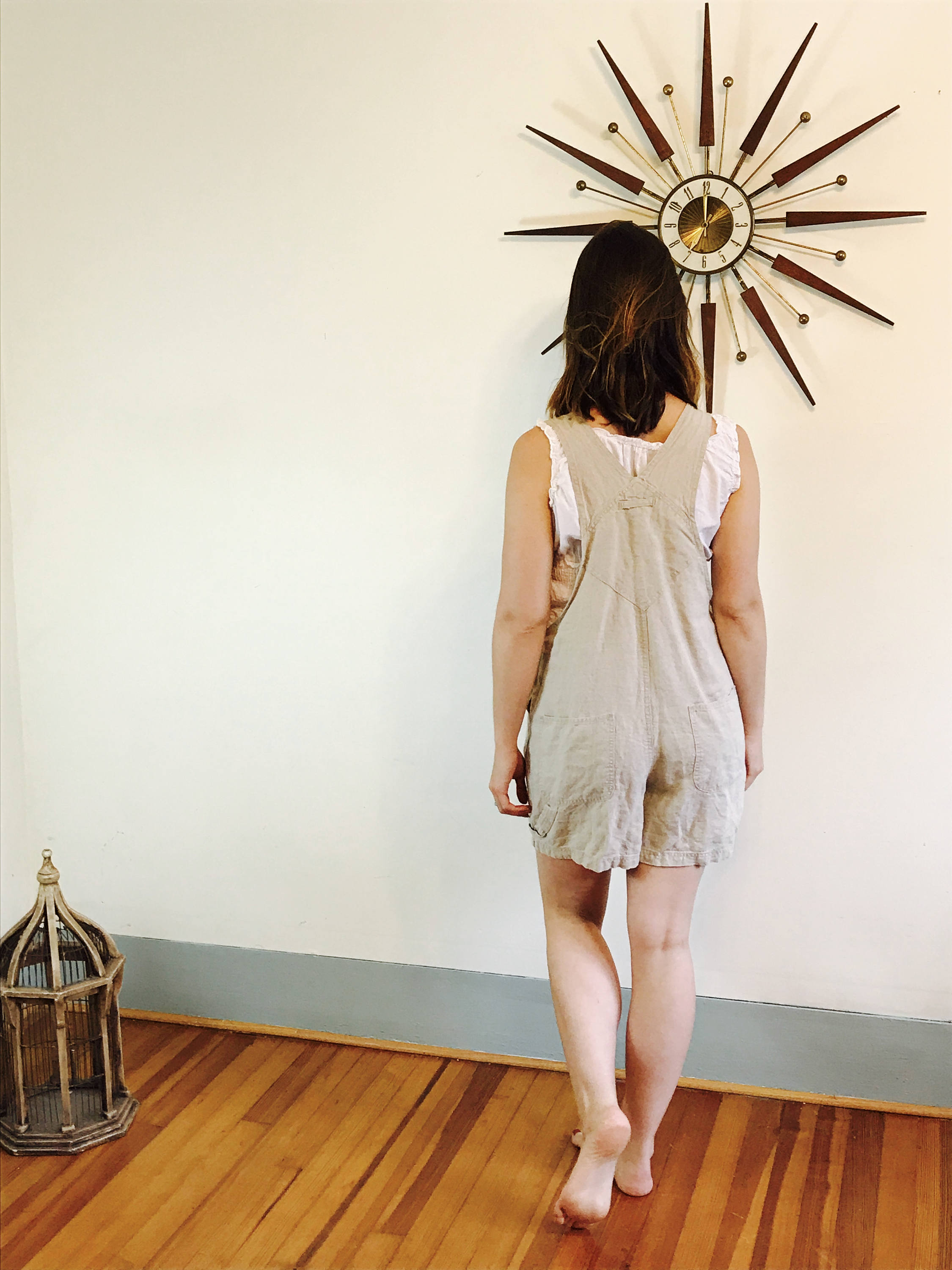 90s cargo pants with tassels