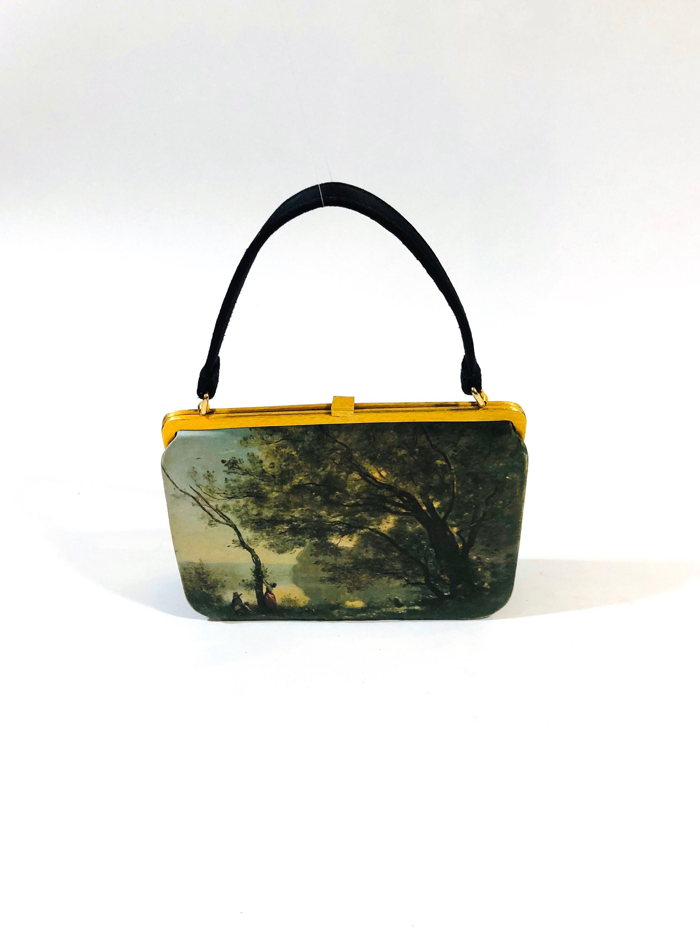 50s top handle bag, Vintage 1950s handbag, Tano of Madrid Purse