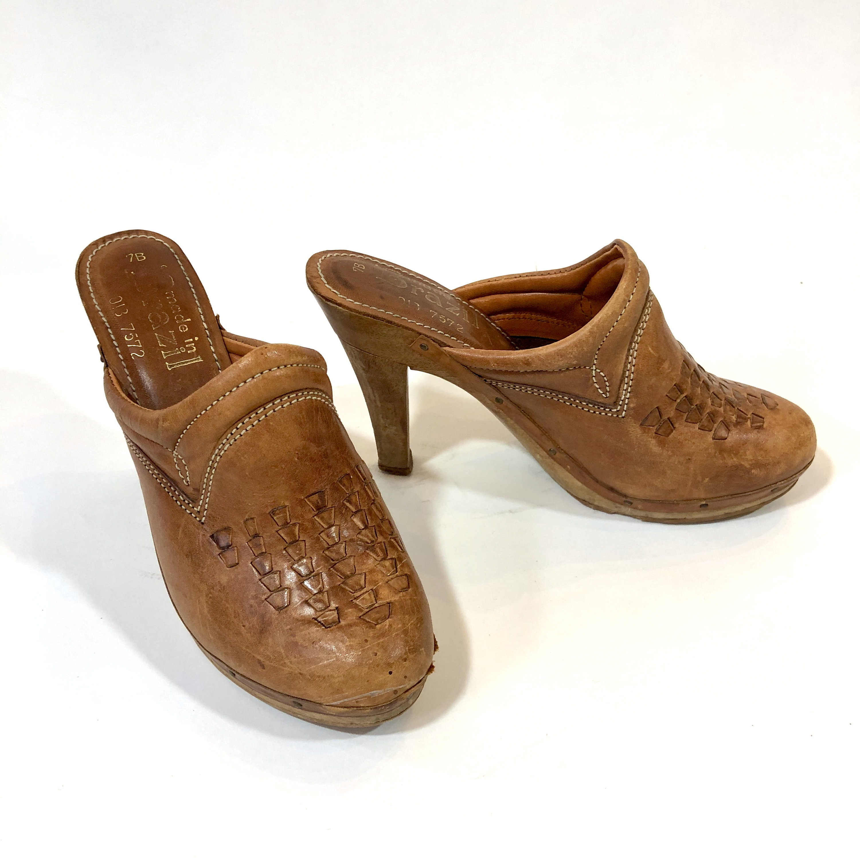 platform clogs heels