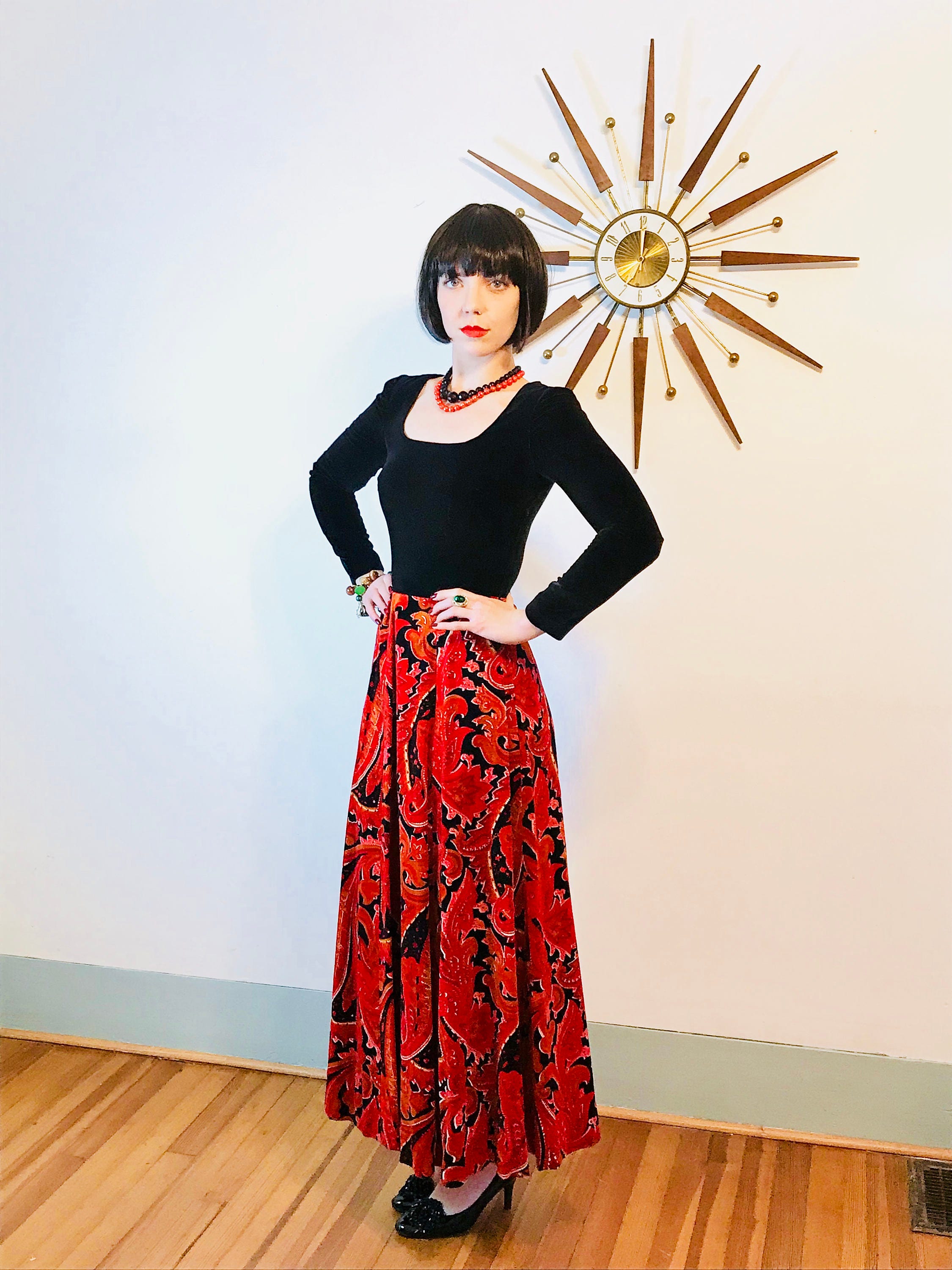 70s 2025 costume skirt