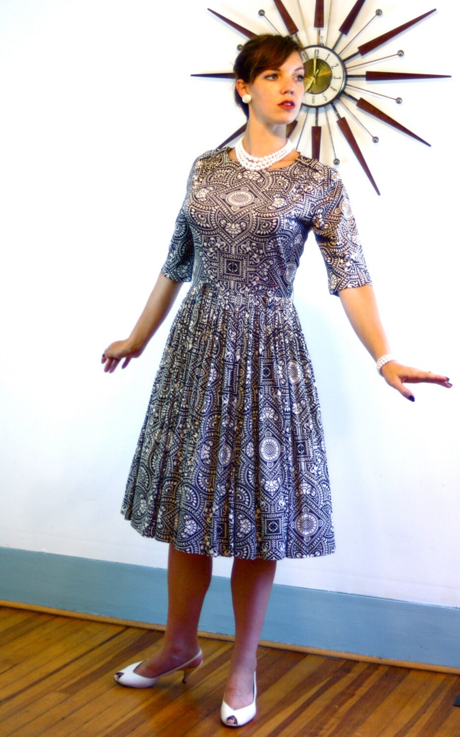 White Mad Men Dress