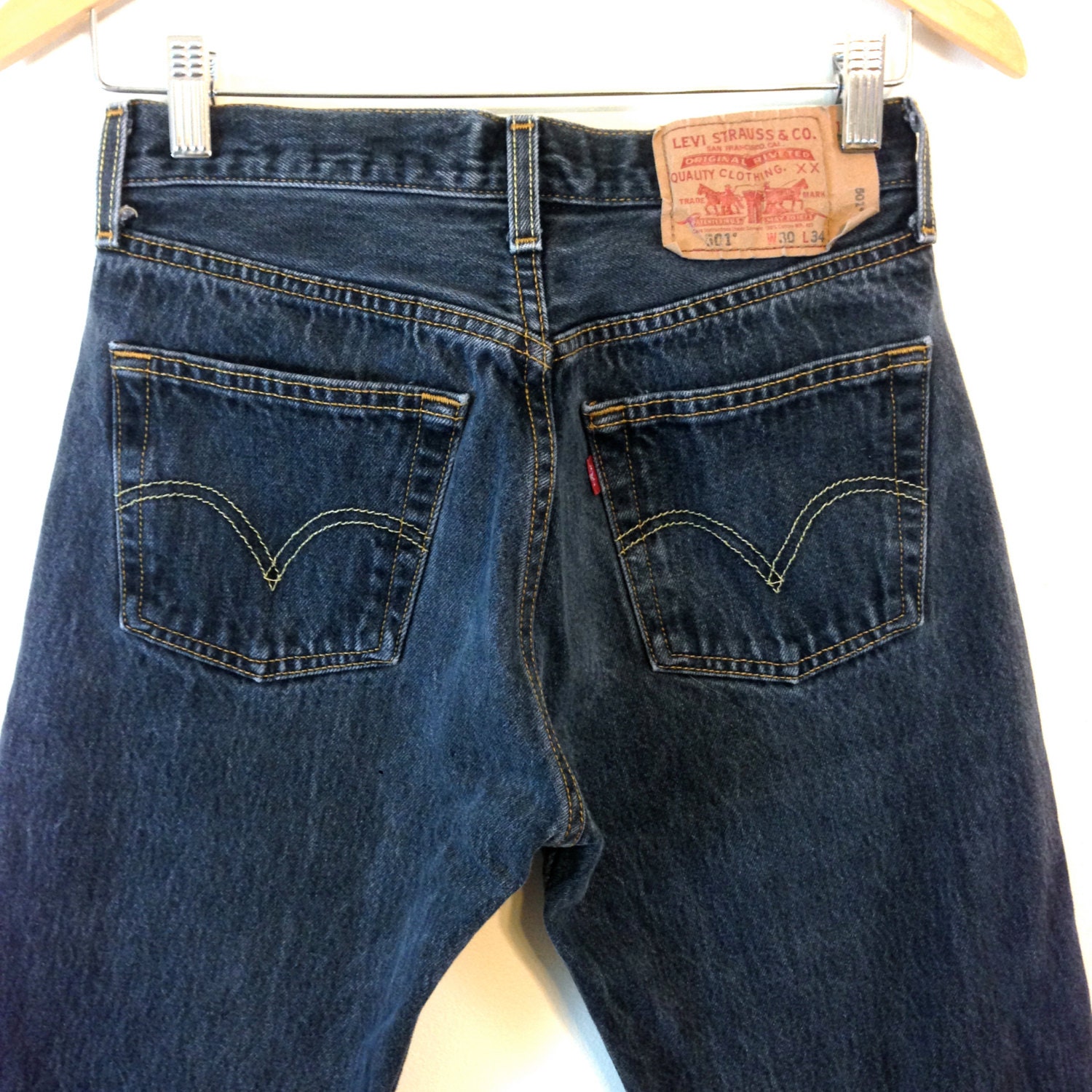 Vintage LEVIS 501s, Black 501 Jeans, Button Fly Levis, Mid Rise Levis ...