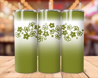 Spring Blossom Inspired 20 ounce Skinny Tumbler