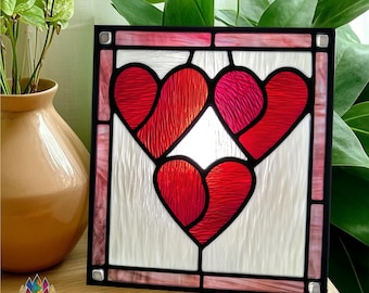 聖なる心のステンドグラスのパターン PDF - Etsy 日本