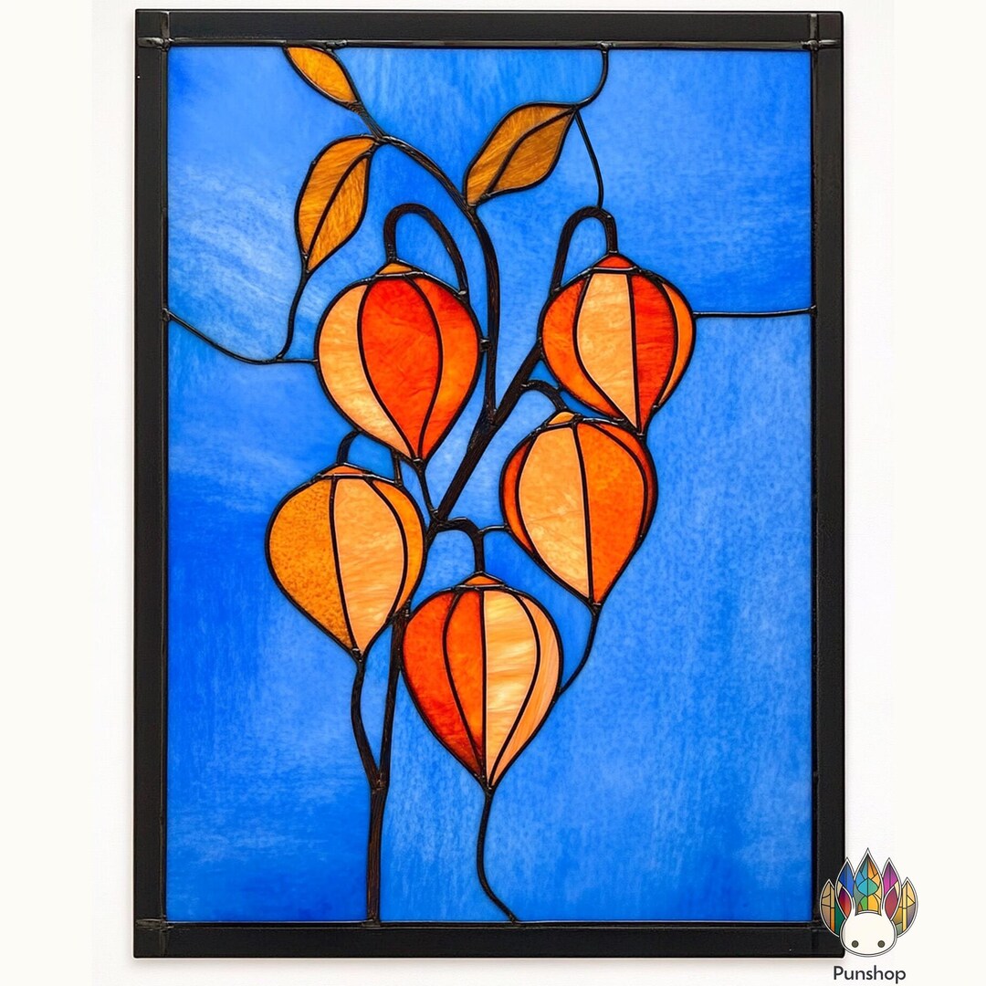 Digital Download PATTERNS Groundcherry PUN78 , Diy Stained Glass Easy ...