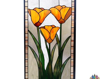 digital download PATTERNS  Stained Glass Poppy PUN67  , Diy Stained Glass Easy Stained Glass Art Project