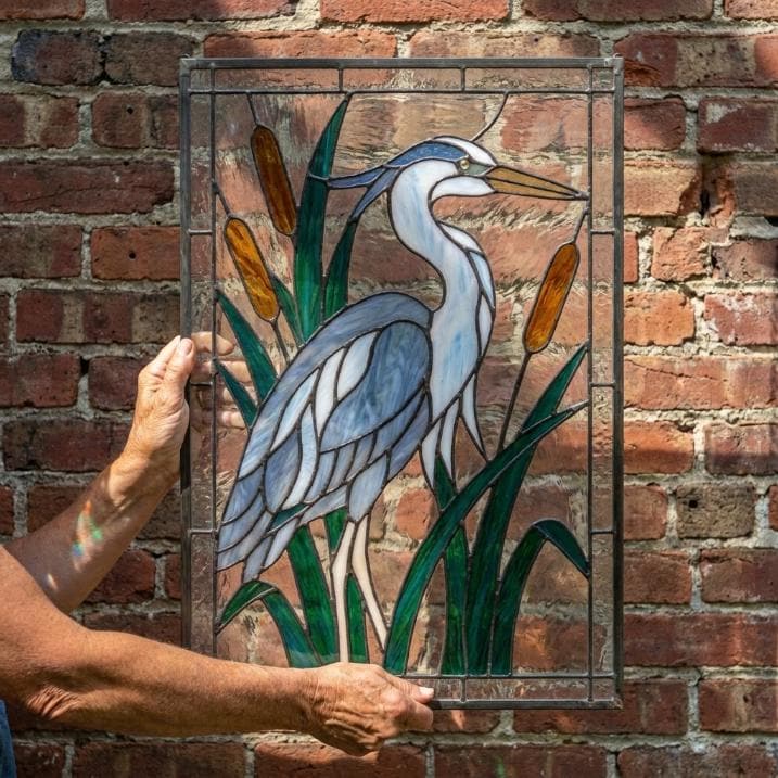 Sea Glass Heron - Etsy
