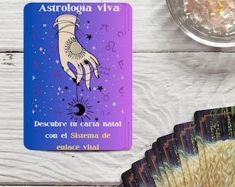 Levende astrologie | Geboortehoroscoop e-book + Life Link-systeem | Astrologiegids, geboortehoroscoop, magie en levensdoel
