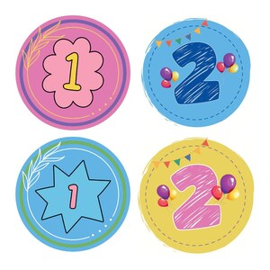 Décoration pour un chapeau de fête ou d'anniversaire ! De 1 à 4 ans, pour des moments privilégiés comme « Grand frère » et « Grande sœur ». Tout-petits, bébé.