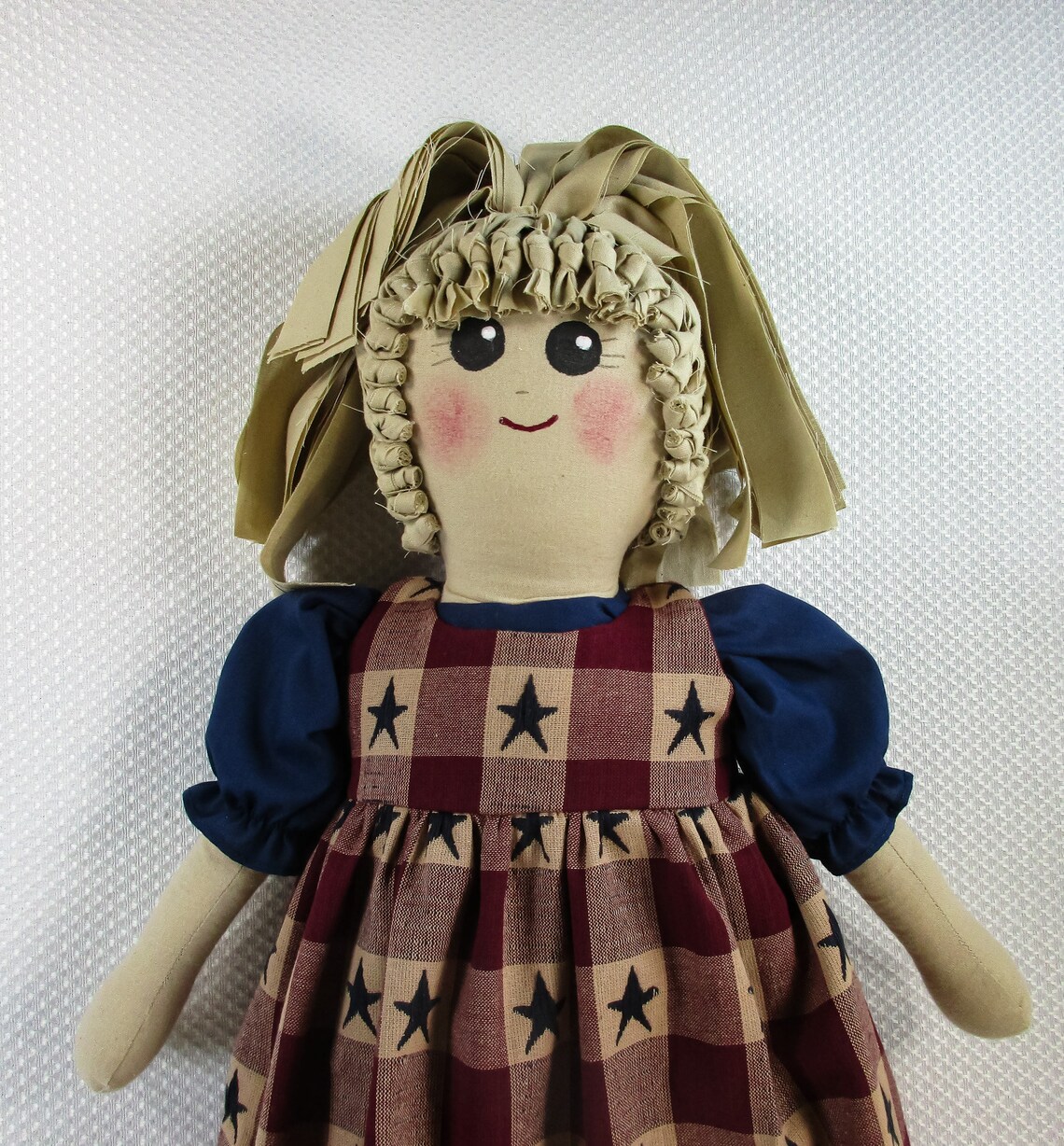 Plastic Bag Holder Doll Americana Style Patriotic Etsy