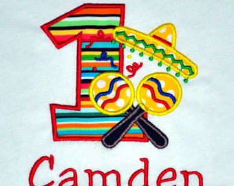 fiesta first birthday outfit boy