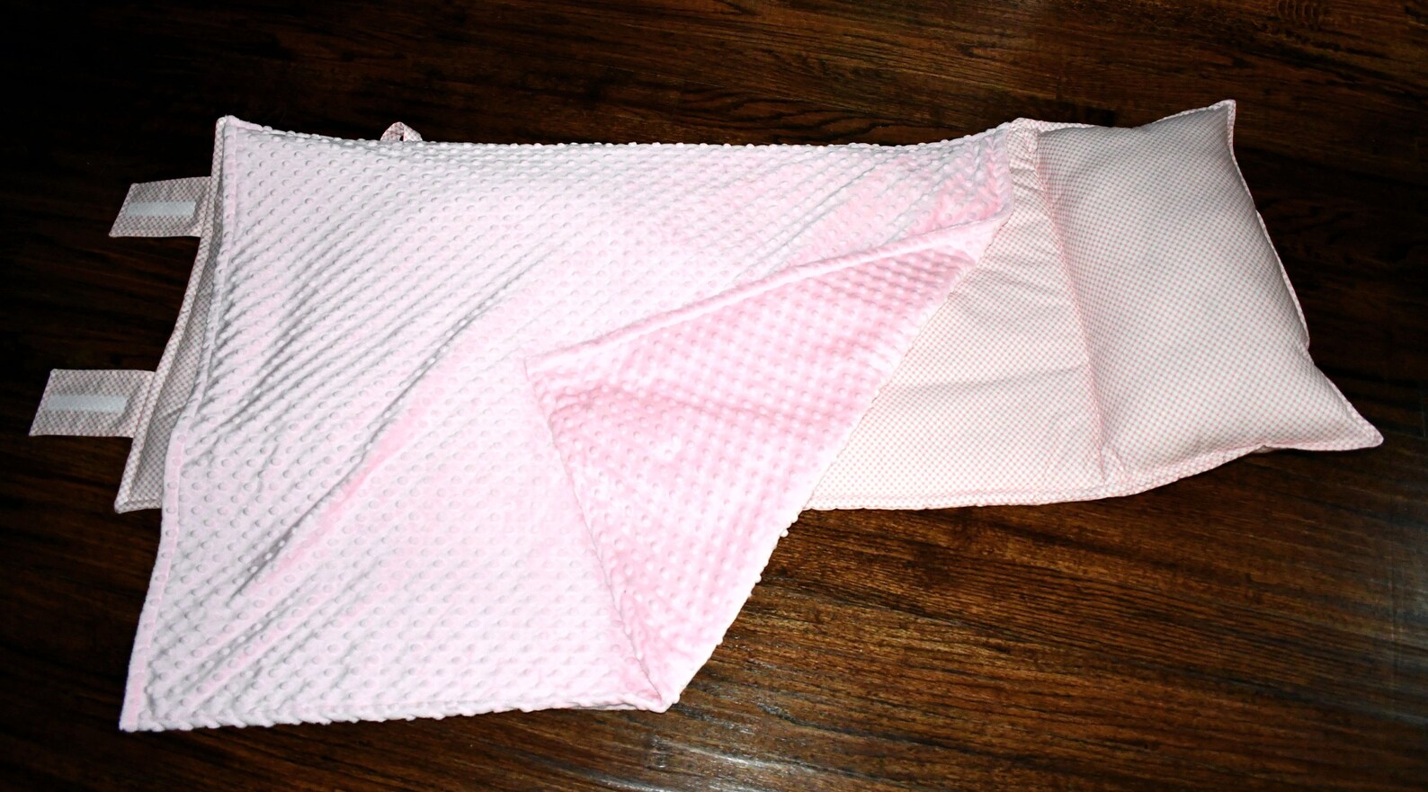 Everyday Nap Mat (Pink & White Gingham) main image 1