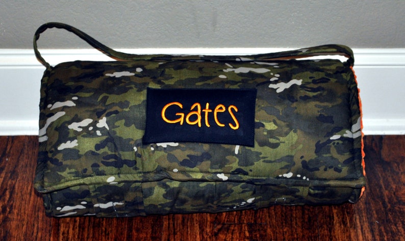 Army Green Camouflage Kids Nap Mat Personalized Preschool Etsy