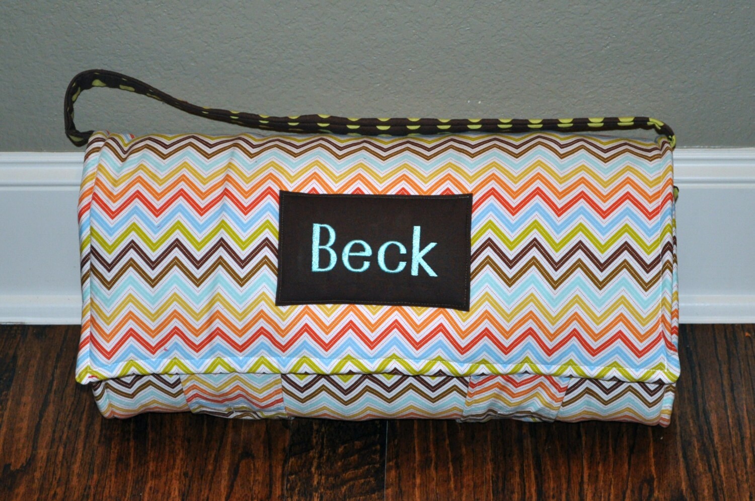 Personalized Chevron Kids Nap Mat Preschool Daycare Boy Etsy