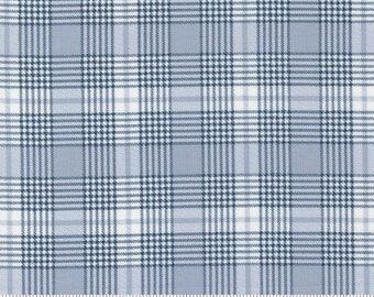 Stateside Sky Blue Navy Plaid Kids Nap Mat with Navy Minky Dot Blanket, Personalized Preschool Lumberjack Check Toddler Kinder Sleeping Mat