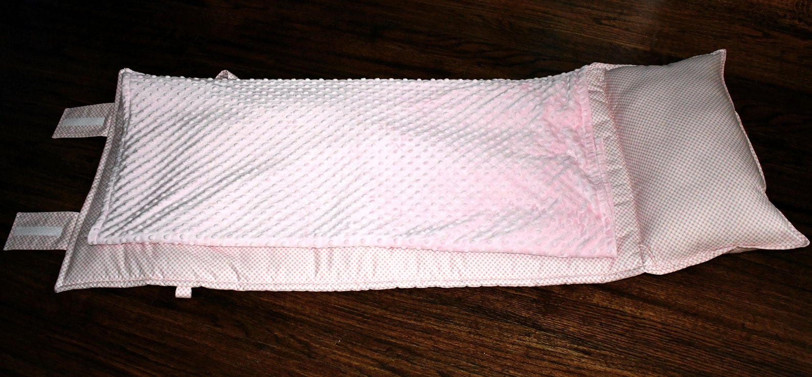 Everyday Nap Mat (Pink & White Gingham) main image 0
