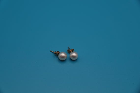 Cultured Pearl and Ruby double strand necklace, d… - image 10