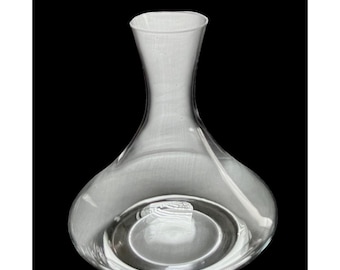 Vintage Mikasa Nicole 8" Carafe Clear Wine Carafe Decanter Barware