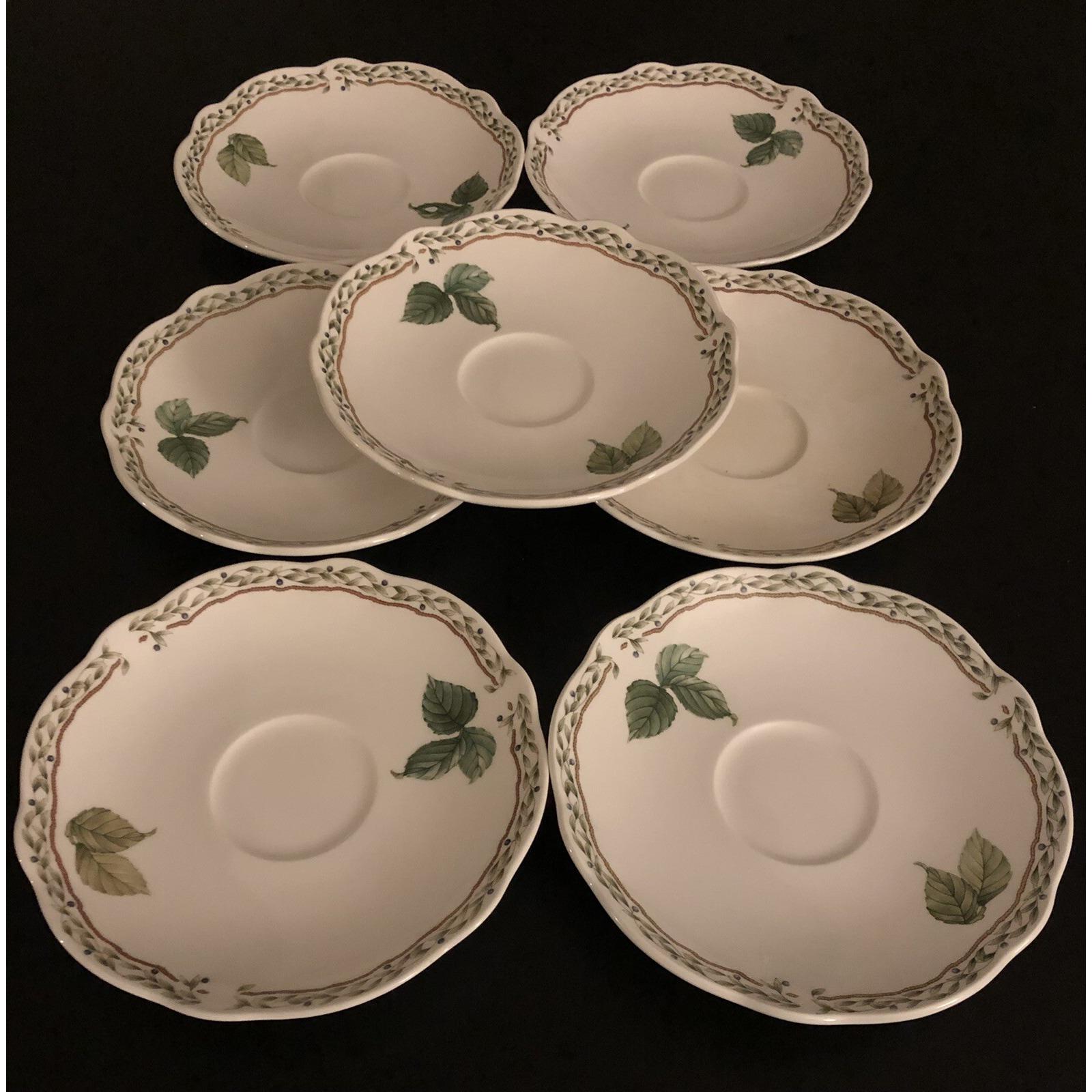 Set of 7 Brand New Noritake Primachina Royal Orchard 5-7/8