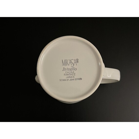 Mikasa Intaglio Fantazz Cream and Sugar Set CAC64 Dinnerware John