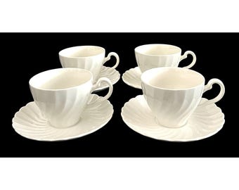 Set di 4 tazze e piattini Johnson Brothers Regency Ironstone, Inghilterra