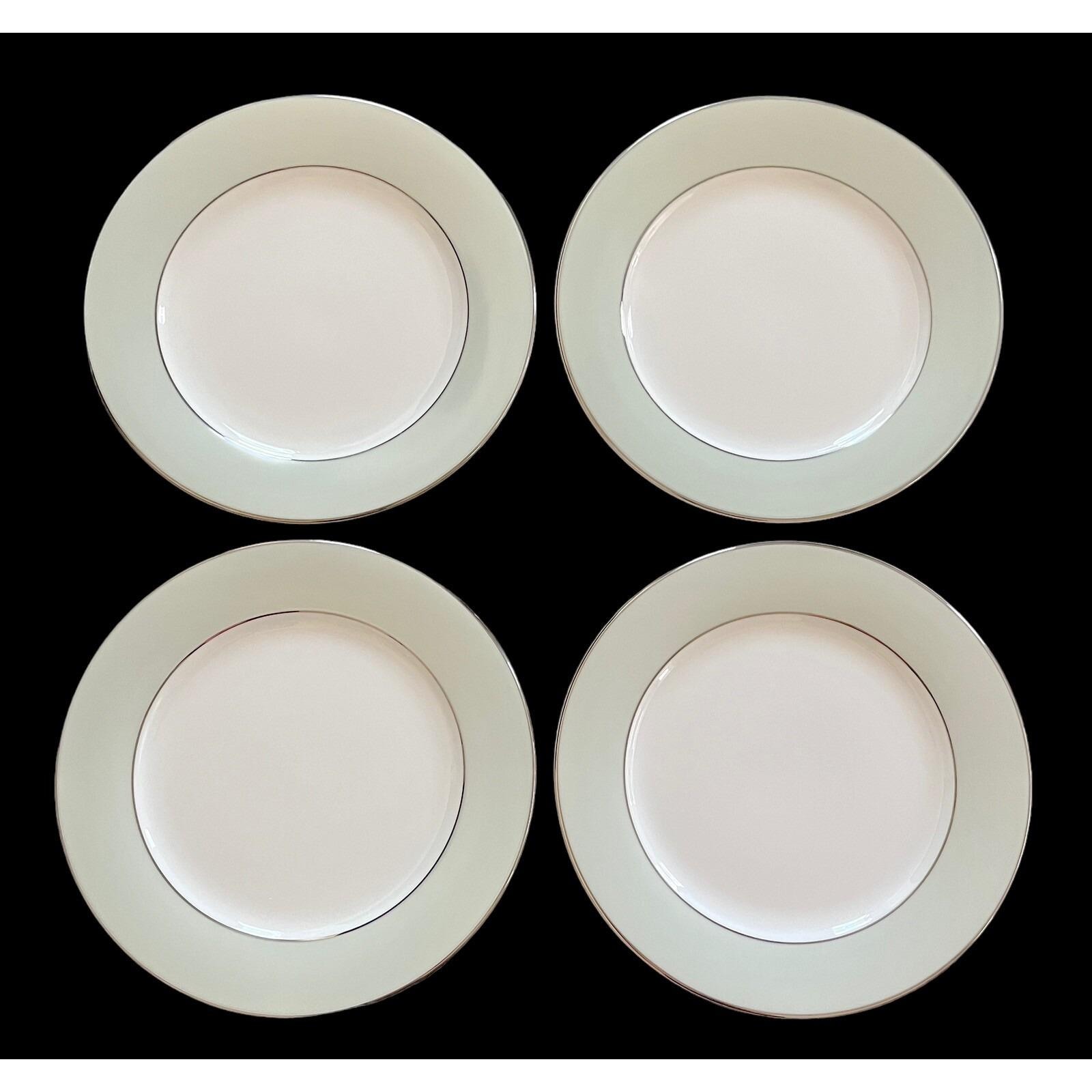 Set of 4 Vintage Noritake GREENCOURT 5322 Salad Plates 7-1/2