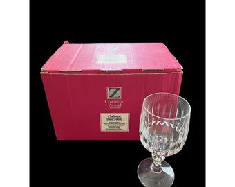 Vintage Schott Zwiesel Tango Crystal Wine Glass Set - Barware