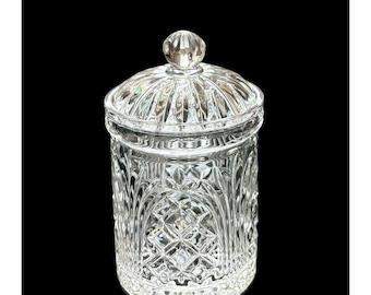 Słoik na ciasteczka Vintage Fifth Avenue Crystal Portico z pokrywką 7,5"