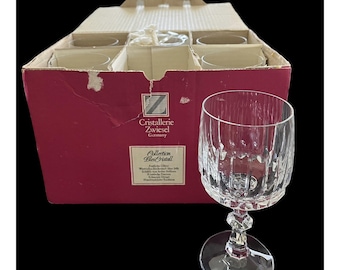 Vintage Schott Zwiesel Tango Crystal Wine Glass Set - 6 piezas