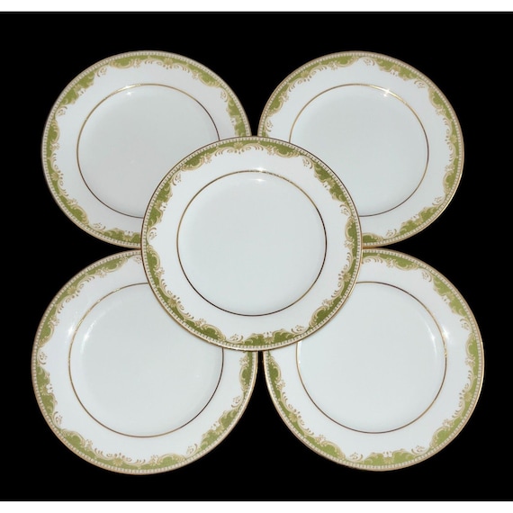 Set of 5 Vintage Noritake Japan 6872 Warrington 6-3/8