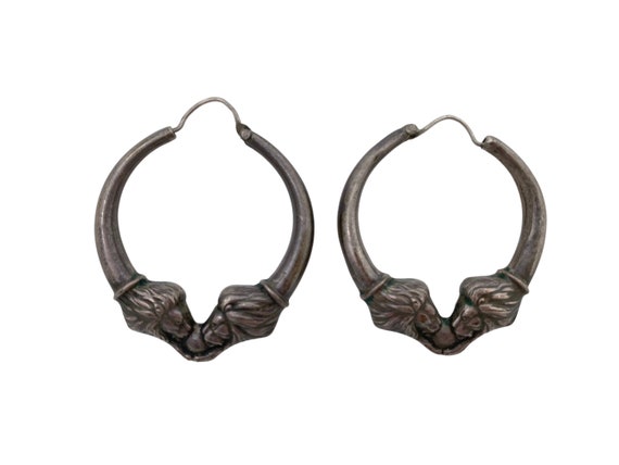 V I N T A G E // regal hoops / sterling silver lio