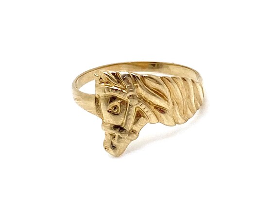 V I N T A G E // watchful eye / 9ct yellow gold ho