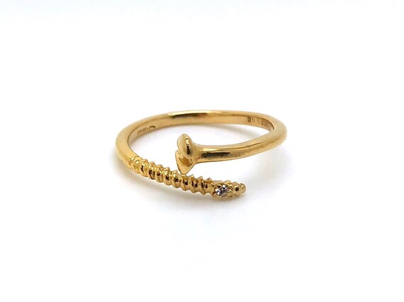 V I N T A G E // totally screwed / 10k yellow gold