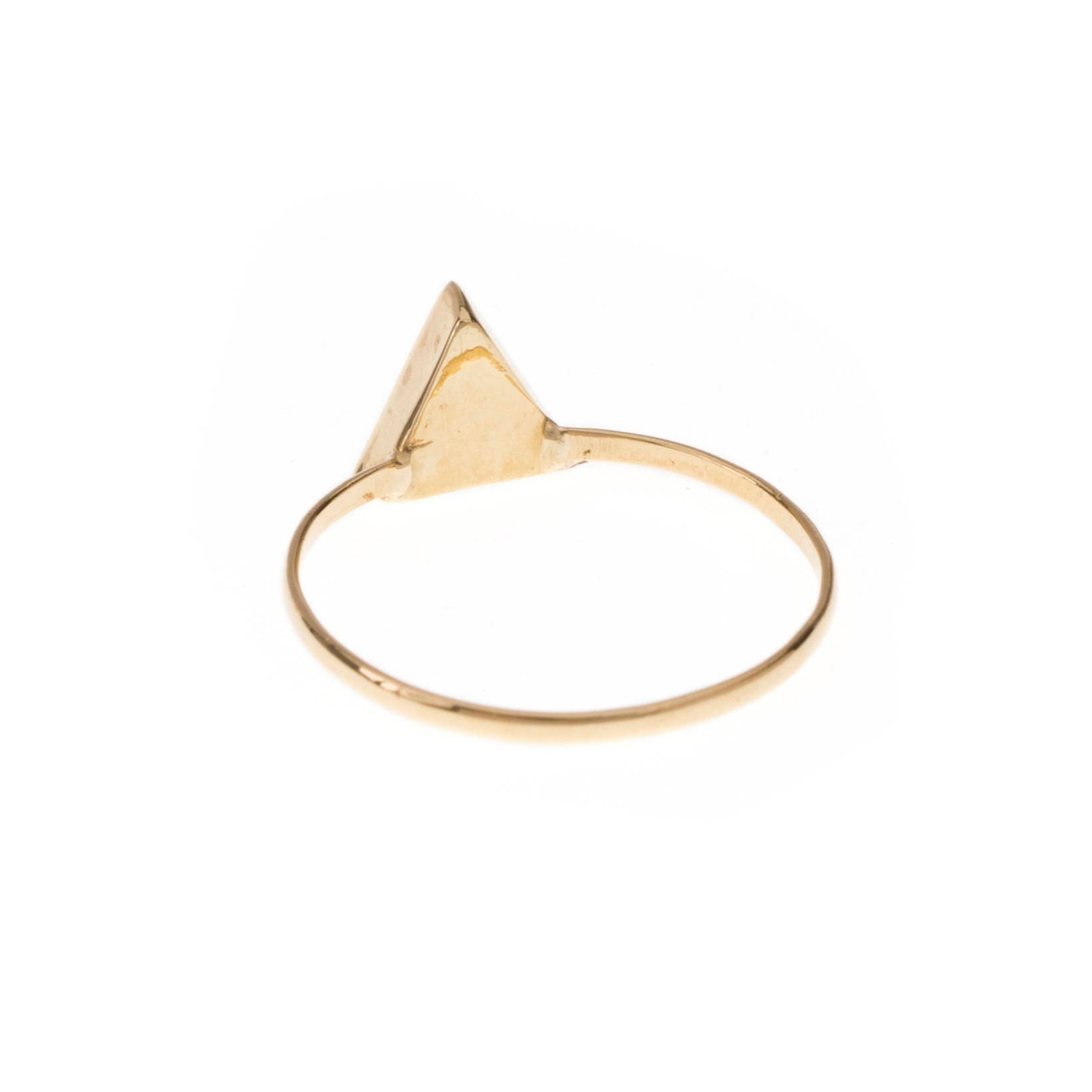 H A N D M A D E / ARUN triangle stacking ring from The Rajah | Etsy