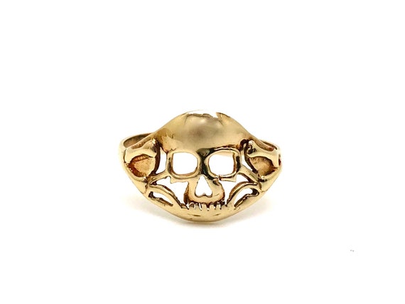 V I N T A G E // 9ct yellow gold / Memento Mori sk