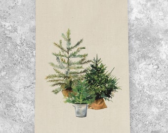 Christmas Tea Towel | Etsy