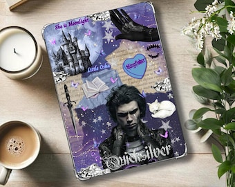 Quicksilver Kindle Einsatz: KingFisher, Osha, Romantasy, Callie Hart, Bookish Kindle, Paperwhite, Colorsoft, Basic, Printable