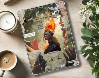 Throne of Glass Kindle Insert: SJM, Fantasy Book Theme, Aelin Galathynius, Fireheart, To whatever end, Kingdom of Ash