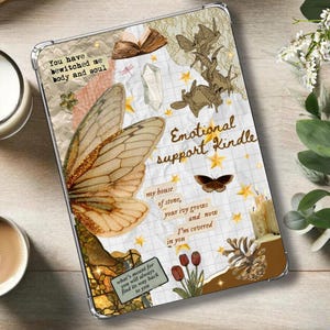 Fairycore Kindle Insert: Cottagecore, Bookish themed, Cozy vibes