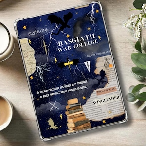 Fourth Wing Kindle Insert: Basgiath War College Design, Dragons, Violet and Xaden (PDF)