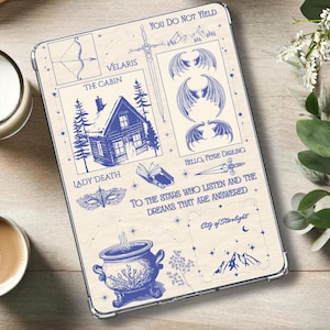 ACOTAR Night Court Kindle Insert: Velaris, SJM, Rhys und Feyre Bookish Kindle Skin