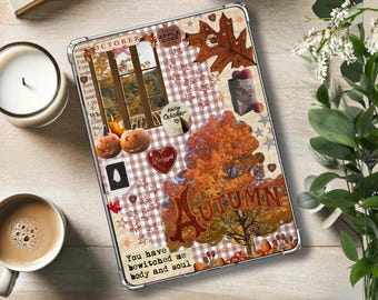 Inserto Kindle autunnale a quadretti: Halloween, estetica accogliente (PDF)