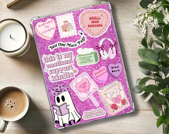 Inserto Kindle con purpurina rosa: pegatinas con temas literarios, chicas atractivas leen, pegatinas Kindle, Kindle con temática de libros, Paperwhite femenino, Colorsoft, Básico